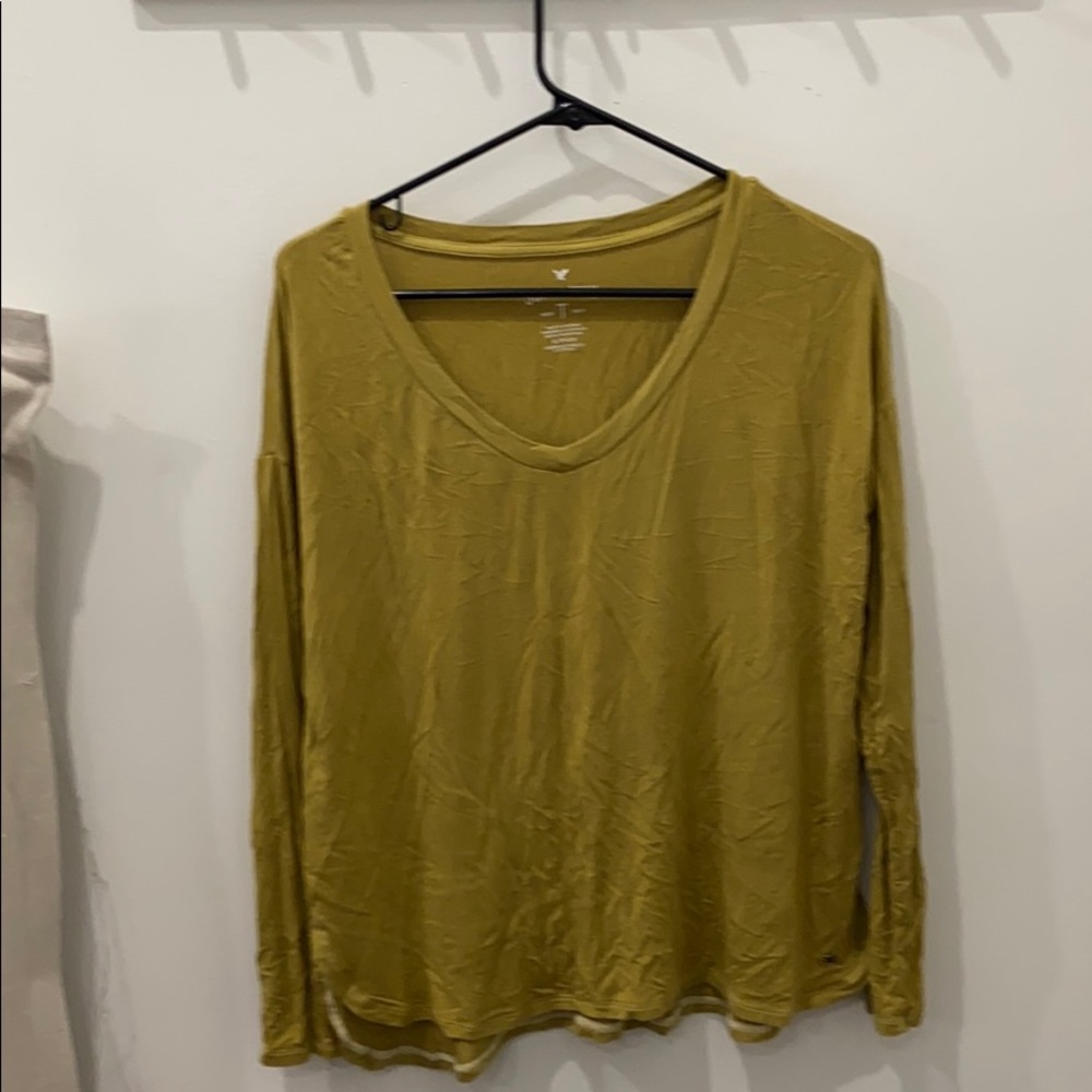 Long sleeve tee- American eagle